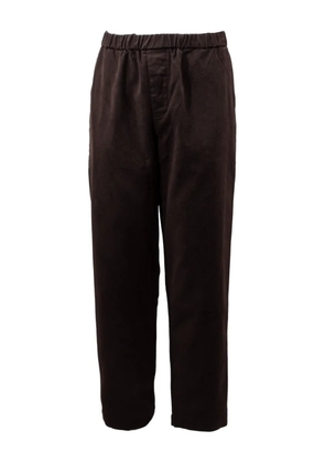 Casey Casey elastic-waistband trousers - Brown