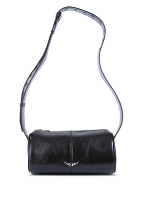 Zadig&Voltaire cylindrical leather shoulder bag - Black