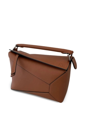 LOEWE small Puzzle Edge tote bag - Brown