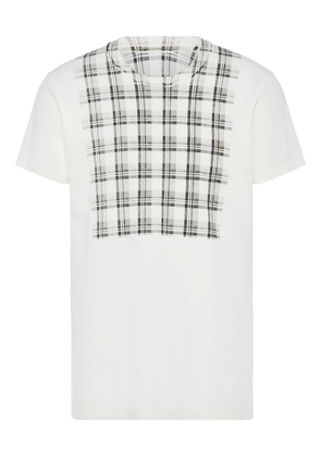 Maison Margiela check T-shirt - White