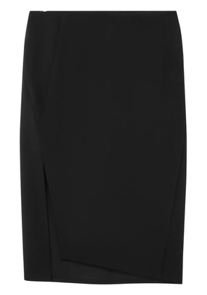 Versace asymmetric pencil skirt - Black