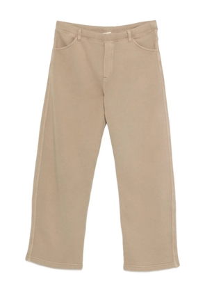 Nili Lotan Tribecca elasticated-waistband track pants - Brown