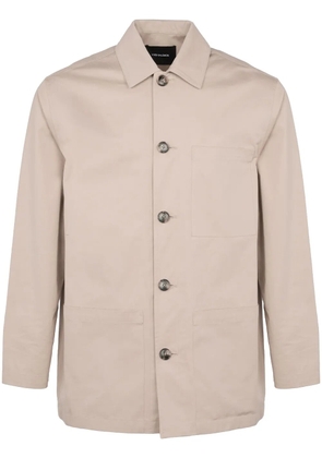 Yves Salomon cotton shirt jacket - Neutrals
