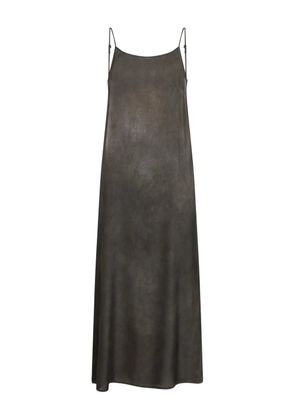 Uma Wang scoop ombre dress - Grey