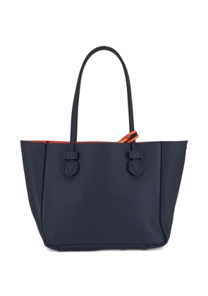 Moreau leather tote bag - Blue