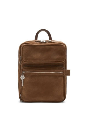 Acne Studios Camero Gym suede backpack - Brown