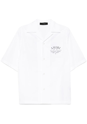 AMIRI Arts District Camp shirt - White