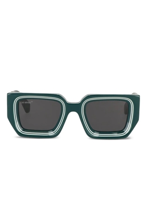 Off-White Eyewear square-frame tinted sunglasses - Green