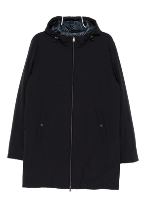 Herno hooded lightweight coat - Blue