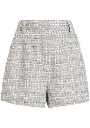 Dolce & Gabbana checked shorts - Grey