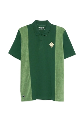 Lacoste colourblock patch polo shirt - Green