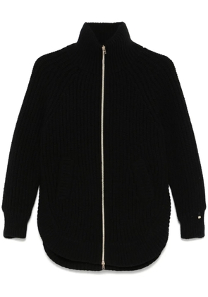 Herno panelled-design high-neck jacket - Black