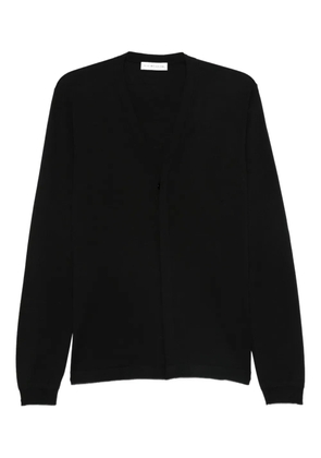 GOES BOTANICAL v-neck cardigan - Black