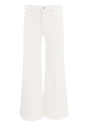 MOTHER The Twister Skimp high-rise flared jeans - Neutrals