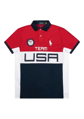 Polo Ralph Lauren Team USA-print polo shirt - Red