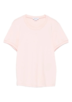 Alexander McQueen crew-neck T-shirt - Pink
