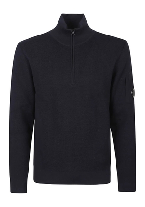C.P. Company half-zip wool sweater - Black