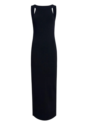KHAITE Media open-back midi dress - Black