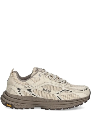 The Mercer Brand panelled-design sneakers - Neutrals