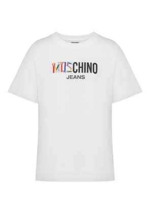 MOSCHINO JEANS cotton T-shirt - White