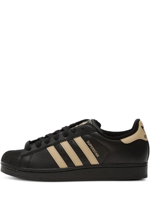 adidas Superstar II stripe sneakers - Black