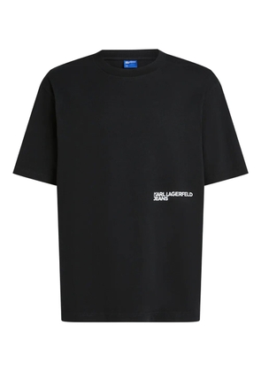 Karl Lagerfeld Jeans logo-print T-shirt - Black