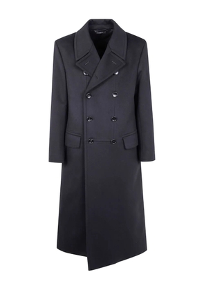 TOM FORD double-breasted wool coat - Black