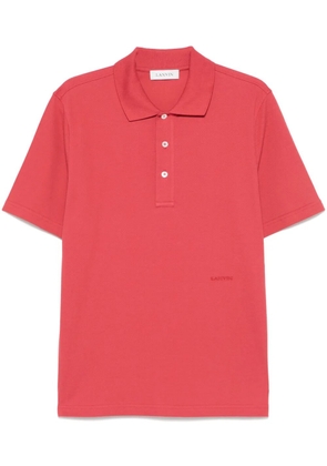 Lanvin cotton polo shirt - Red