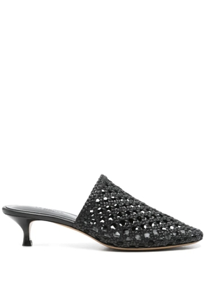 Le Monde Beryl 50mm Kitten mules - Black