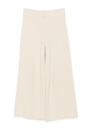 JOSEPH ribbed trousers - Neutrals
