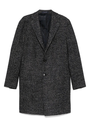 Tagliatore single-breasted coat - Black