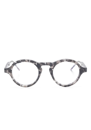 Thom Browne Eyewear round-frame glasses - Grey