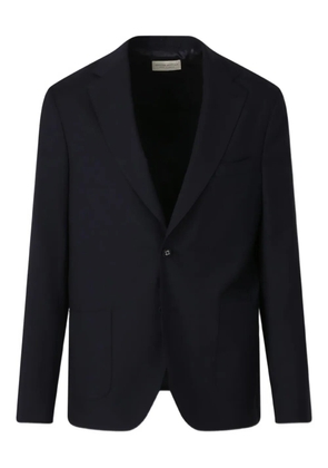 Officine Generale wool single-breasted blazer - Blue