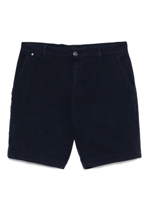 BOSS logo-patch bermuda shorts - Blue