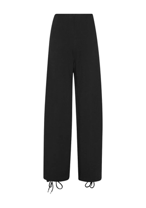 ROTATE BIRGER CHRISTENSEN lace-up detail track pants - Black
