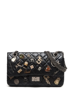 CHANEL Pre-Owned 2015 2.55 Double Flap shoulder bag - Black