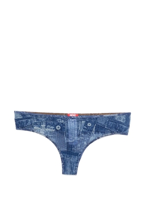 Diesel printed briefs - Blue