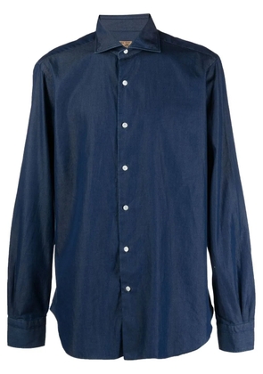 Barba long-sleeve shirt - Blue