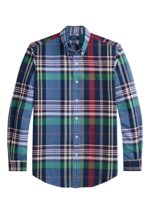 Polo Ralph Lauren plaid-pattern shirt - Blue