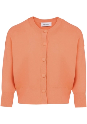 Yves Salomon cropped cardigan - Orange