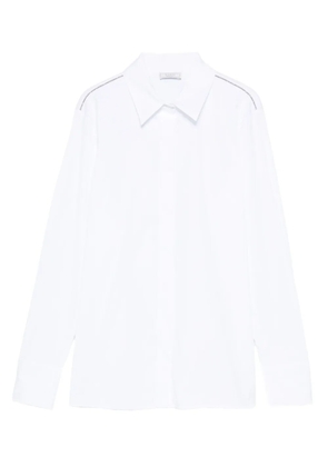 Peserico shoulder-detail shirt - White