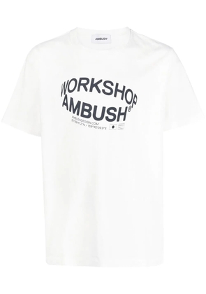 AMBUSH Revolve logo-print T-shirt - White