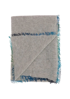 Faliero Sarti fringed scarf - Grey