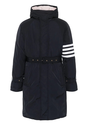 Thom Browne 4-Bar twill parka - Blue