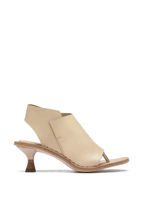 Officine Creative Stacie open-toe leather sandals - Neutrals