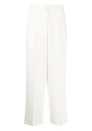 Alberto Biani wide-leg tailored trousers - White