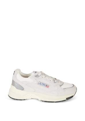 Autry lace-up panelled sneakers - Neutrals