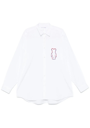 Comme Des Garçons Shirt x Medicom Toy logo-print shirt - White