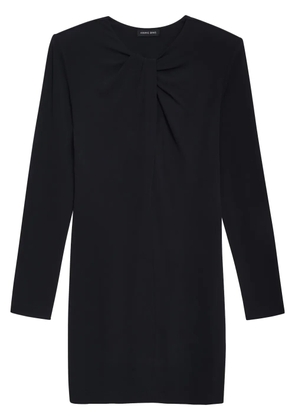 ANINE BING Amaya knot-detail minidress - Black