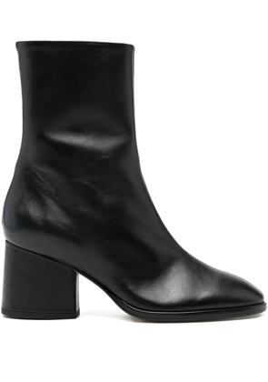 Aeyde 65mm leather ankle boots - Black